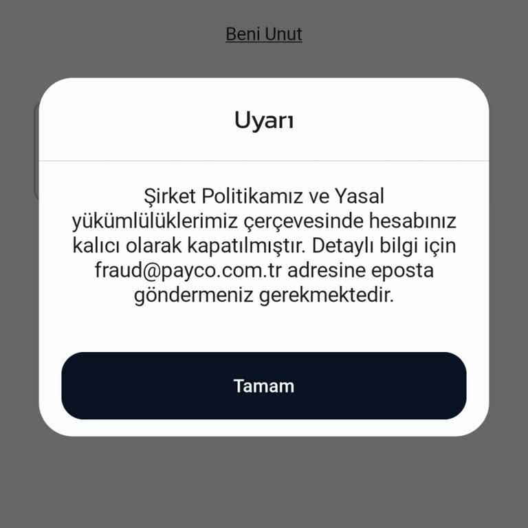 Sebepsiz Hesap Kapatılması Ve Para İadesi Sorunu