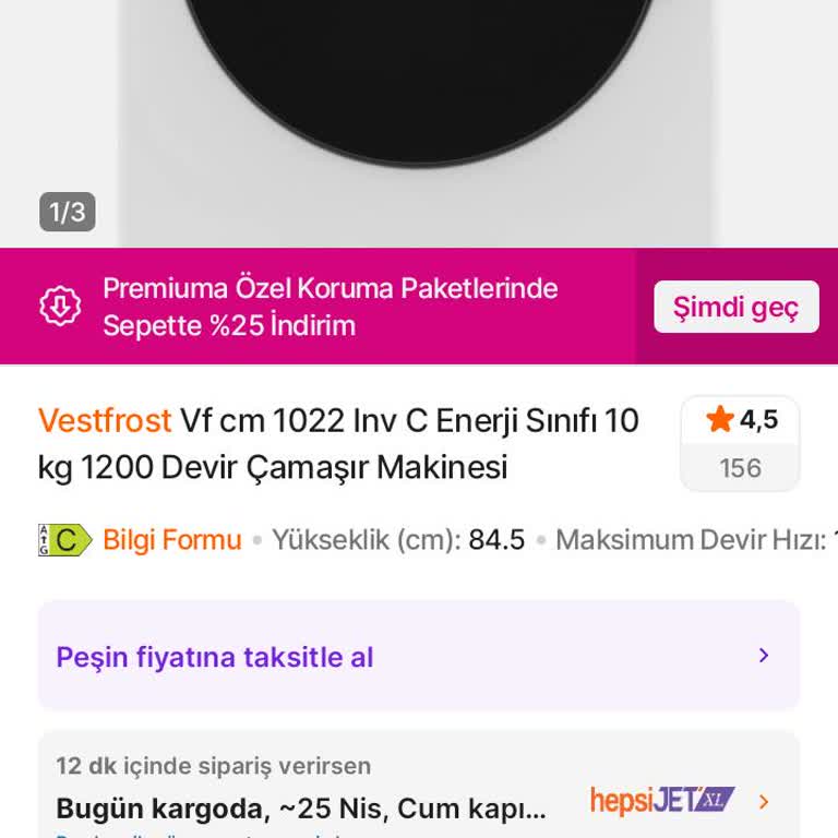 Hepsiburada'da Sepete Eklenen Ürünün Fiyatının Aniden Artması!
