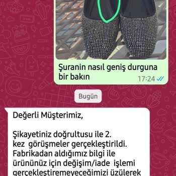 Ayakkabı Sorunuma Yanlış İnceleme Ve İletişimsizlik
