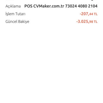 Üyelik İptaline Rağmen CV Maker Her Ay Para Çekiyor