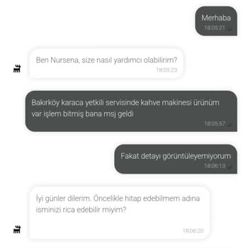 Karaca Kahve Makinesi Arızası Ve Yetersiz Servis Deneyimi