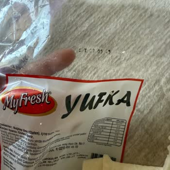 Migros Myfresh Yufka Şikayeti