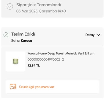 Karaca'da Yanlış Ürün Ve Ulaşılamayan Müşteri Hizmetleri Sorunu