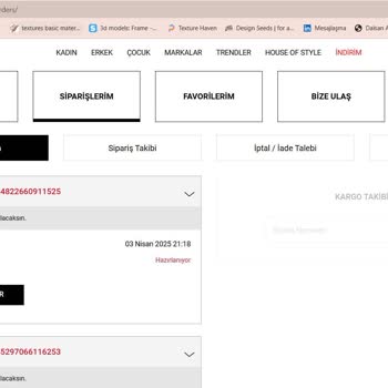 Siparişim Gönderilmiyor, Müşteri Hizmetleri Sorunumu Çözmüyor