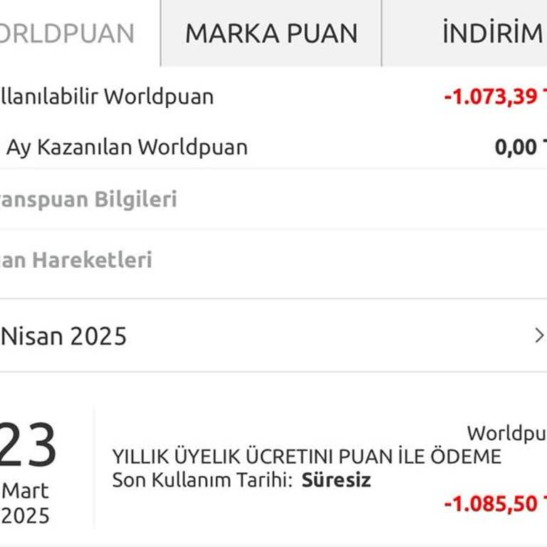 Bilgilendirme Yapılmadan Puan İle Kart Aidatı Kesildi