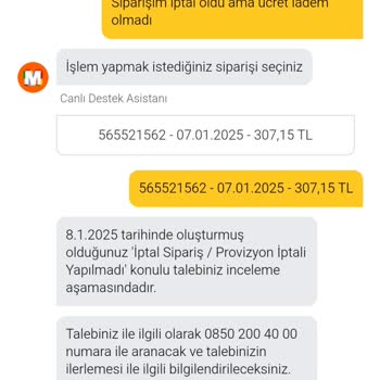 Migros Paramı İade Etmiyor, Muhatap Bulamıyorum