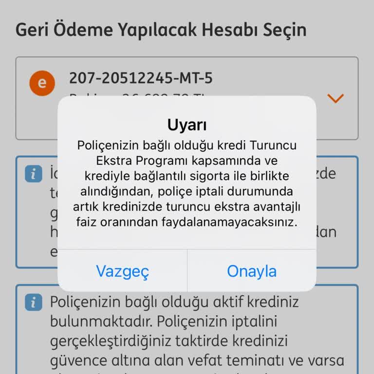 Zorunlu Hayat Sigortası İptali Ve Ücret İadesi Talebim Reddedildi