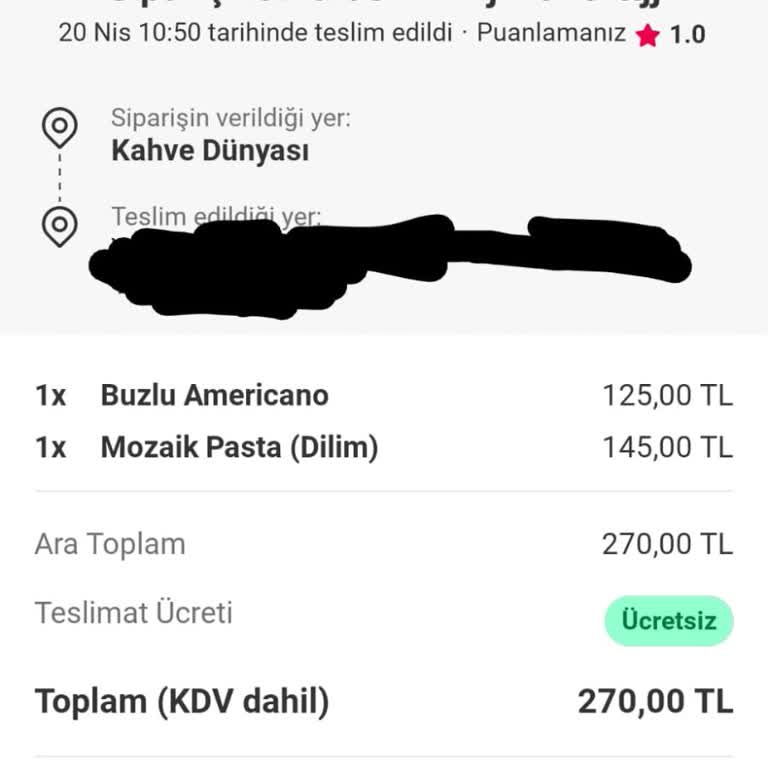 Siparişim Teslim Edilmeden Teslim Edildi Görünüyor