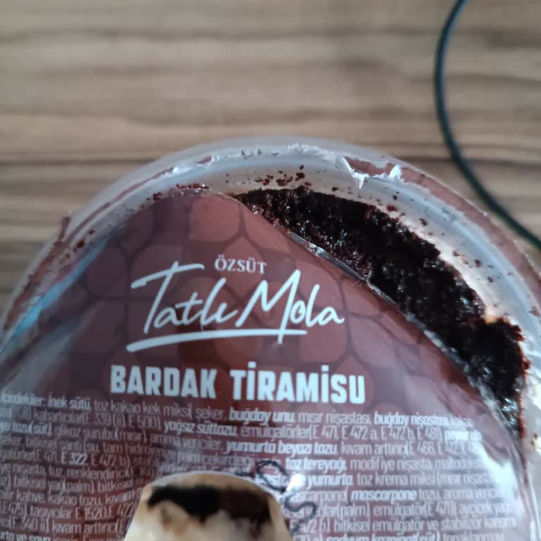 BİM'den Alınan Özsüt Tiramisu Ekşi Çıktı Ve Mide Bulantısı Yaşadım