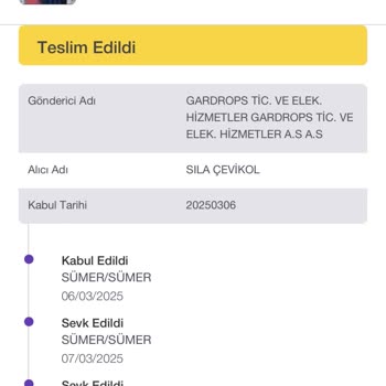 İade Edilen Elbisem Bir Aydır Tarafıma Ulaşmadı