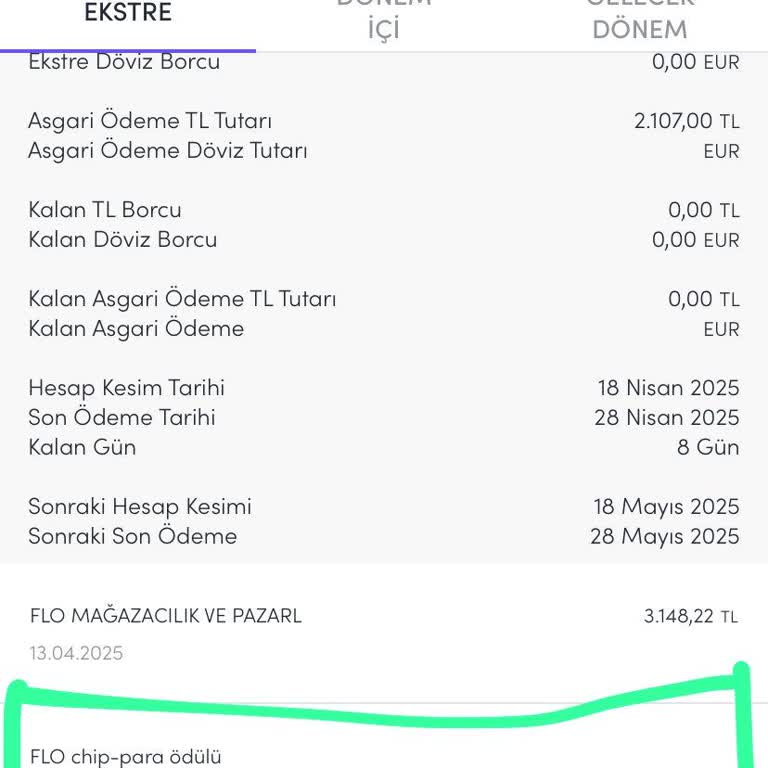 Kazandığım Chip Para Kartıma Yansıtılmadı