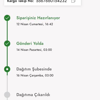 Kargo Bilgilerinin Eski Numaramla Paylaşılması Nedeniyle Ürünüm Teslim Edilmedi