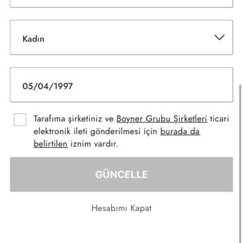 Kargo Bilgilerinin Eski Numaramla Paylaşılması Nedeniyle Ürünüm Teslim Edilmedi