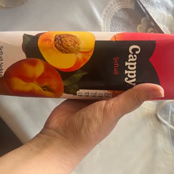 Cappy Şeftali Suyunda Şüpheli Cisim Ve Sağlık Endişesi