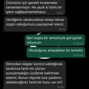 Yanlış Beden Gönderimi Ve Yetersiz Müşteri Hizmeti Deneyimi