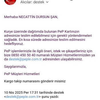 Kart Teslimatında Adres Ve İletişim Sorunları