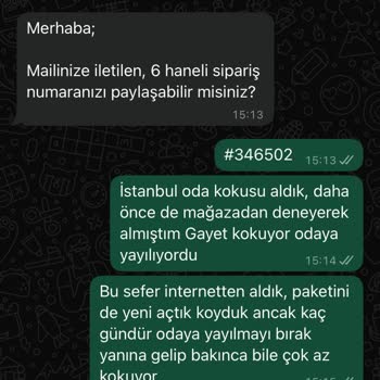 Aldığım Ürün Kokmuyor, Şikayetim Dikkate Alınmadı