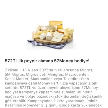 Kampanya Koşullarını Sağlamama Rağmen Money Puanlarım Yüklenmedi