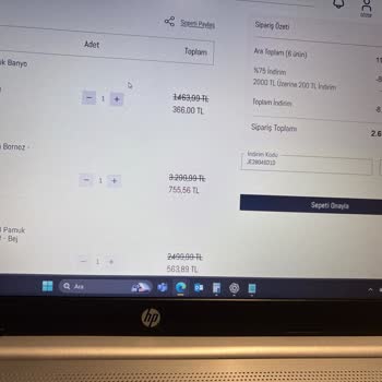 Sepete Eklenen Ürünlerin Fiyatı Alışveriş Sırasında Keyfi Artırıldı
