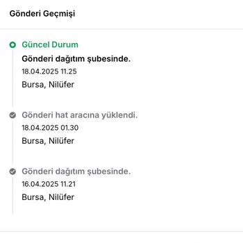 Teslimat Şubesinde Bekleyen Ürünüm Kayboldu Mu?
