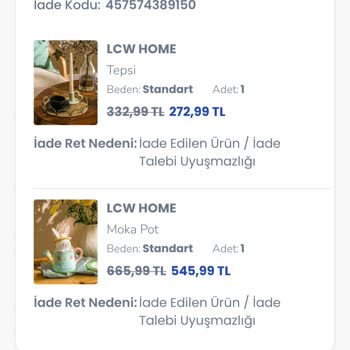 Yanlış Ürün Gönderildi İade Reddedildi Müşteri Mağdur Oldu