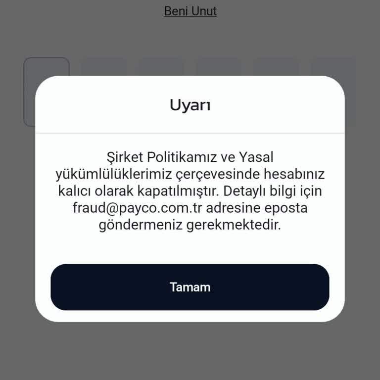 Hesabıma Erişemiyorum, Bakiyem Mağduriyet Oluşturuyor
