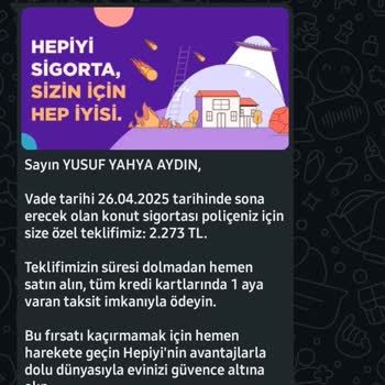 Türkiye Sigorta'nın Yüksek Fiyatlı Poliçe Düzenlemesi Ve Bilgilendirme Eksikliği
