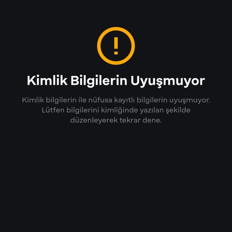 Kimlik Doğrulama Hatası Nedeniyle Papara Hesabına Erişemiyorum