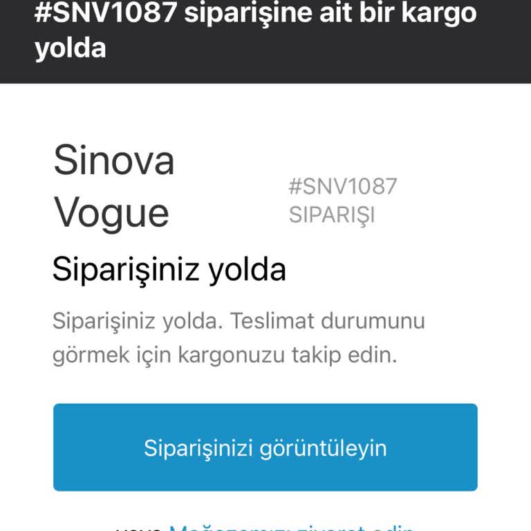 Kargo Bilgisi Verilmeyen Sipariş Ve Kapanan İletişim Kanalları