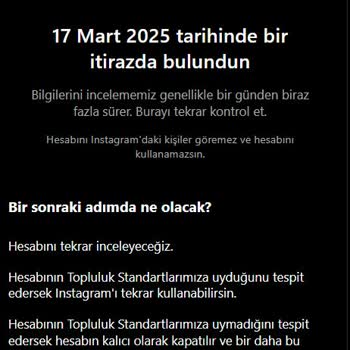 İşletme Instagram Hesabımızın Beklenmedik Şekilde Askıya Alınması Mağduriyet Yaşatıyor