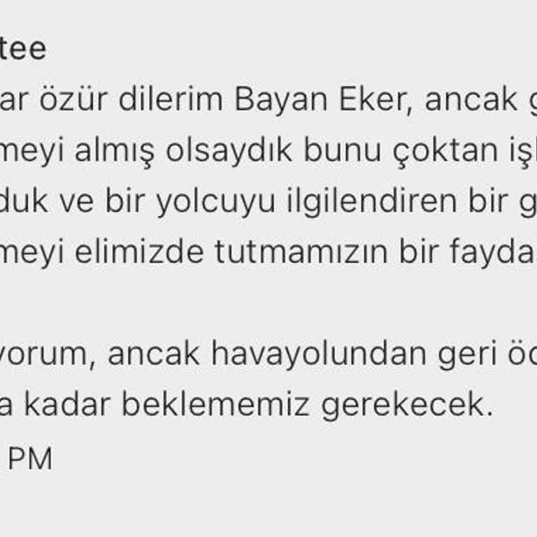 Bilet İadesi Bir Aydır Yapılmıyor, Aracı Ve Havayolu Arasında Kaldım