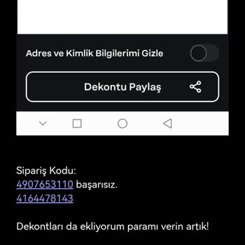 Şok Market Uygulamasında İade Edilmeyen Para Mağduriyeti