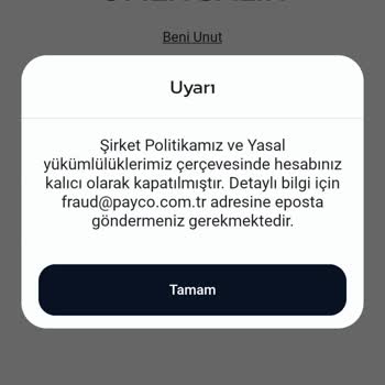 Payco Hesabım Kapandı Paramı Alamıyorum
