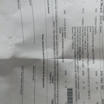 Philips Lattego Makinem Arızalı İade Ve Servis Desteği Alamıyorum