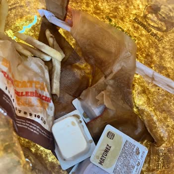 Aldığım Hamburger Ve İçecekler Kötü Durumdaydı, Param Boşa Gitti