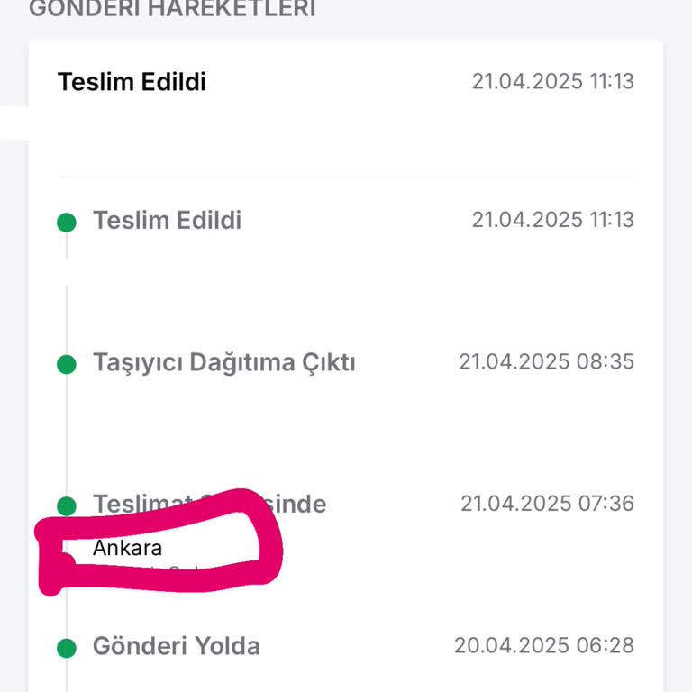 Adres Değişikliği Sonrası Siparişim Yanlış Adrese Gönderildi, Mağduriyetim Giderilmedi