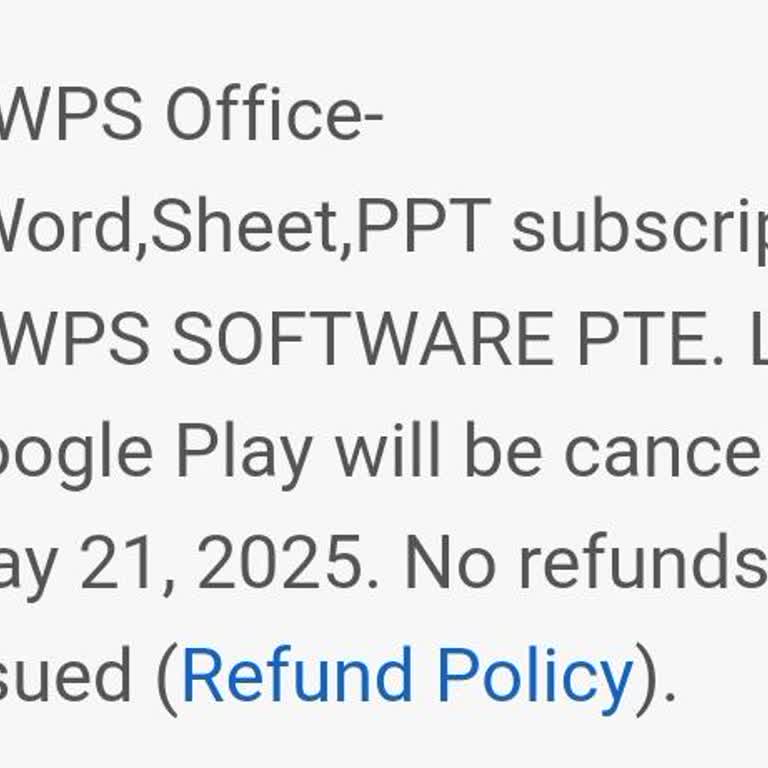 WPS Office Fazla Ücret Kesti, İade Yapılmıyor