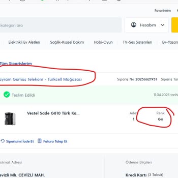 Turkcell Pasajdan Yanlış Ürün İlgisiz Satıcı Ve Çözülmeyen Mağduriyet