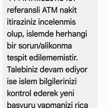 ATM'ye Yatırılan Paranın Kaybolması Ve İade Sorunu