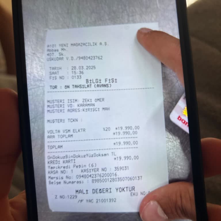 Yanlış Kimlik Bilgisi Nedeniyle İptal Edilen Sipariş Ve Geciken Para İadesi