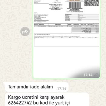 Peynir Yerine Su Gönderdiler İade Kargo Ücreti Müşteri Mağduriyeti