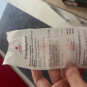 Trendyol GO Siparişim Eksik Ve Kuponum Haksız Yere Kullanıldı