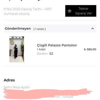 Online Siparişte Gecikme ve İletişim Sorunu