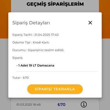 Saka Su Siparişim Teslim Edilmedi, Ücret İadesi Yapılmadı