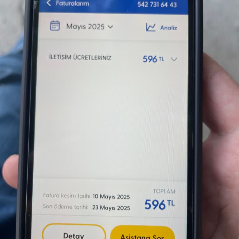 Taahhüt Sonrası Yüksek Fatura Şoku