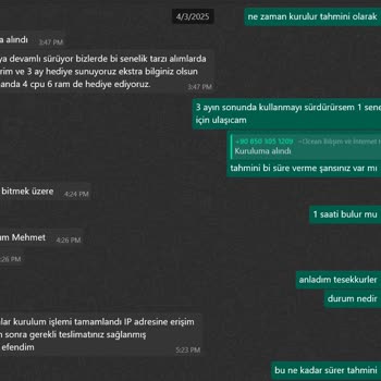 Vaat Edilen Hizmet Sağlanmadı Ve Destek Süreçleri Sorunlu