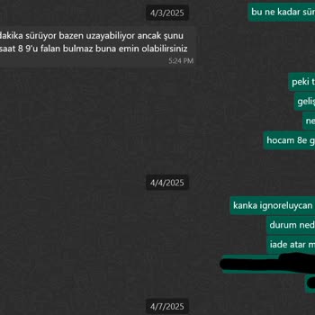 Vaat Edilen Hizmet Sağlanmadı Ve Destek Süreçleri Sorunlu