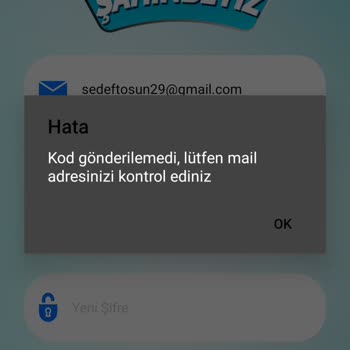Şahinbeyiz Uygulamasına Erişim Sorunu Ve Şifre Sıfırlama Problemi