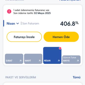 Faturamın Haksız Yere Yüksek Gelmesi Ve Onaysız İşlemlerden Şikayetçiyim