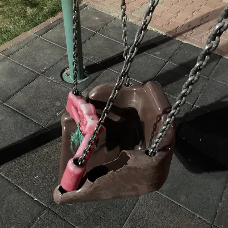 Edremit Erenkent Mahallesi Parkında Kırık Salıncak Sorunu Ve İlgisizlik